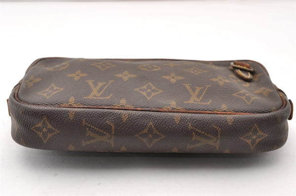 Auth Louis Vuitton Monogram Marly Bandouliere Shoulder Bag M51828 Junk 8732I