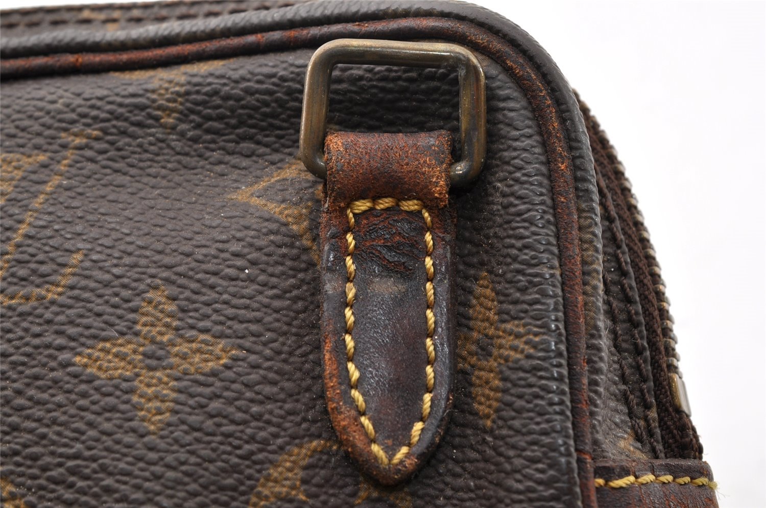 Auth Louis Vuitton Monogram Marly Bandouliere Shoulder Bag M51828 Junk 8732I