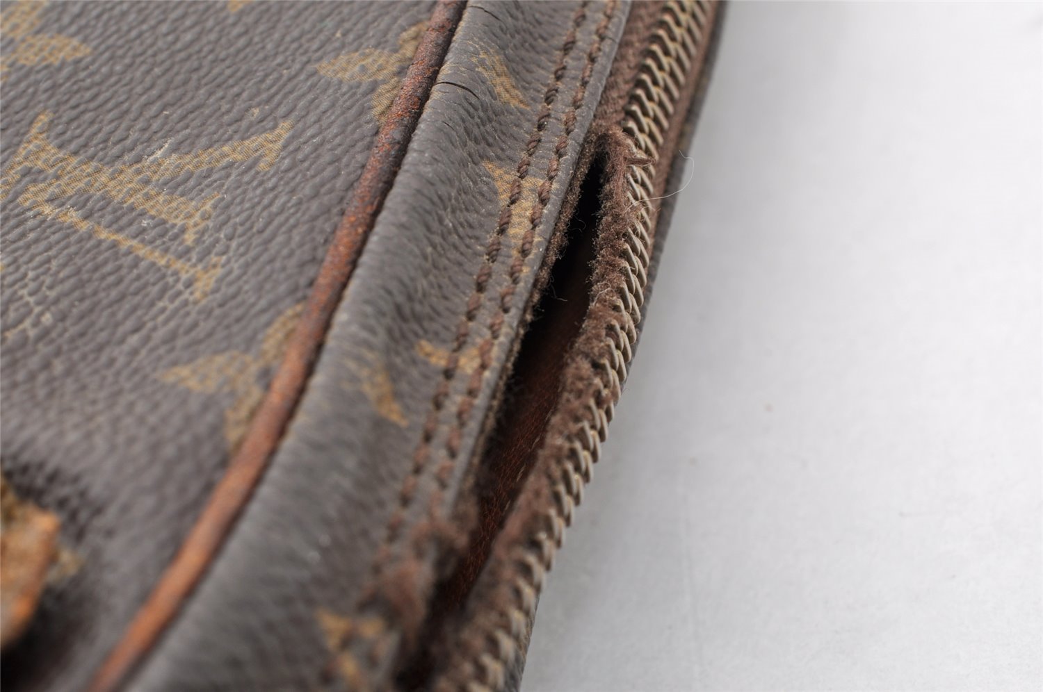 Auth Louis Vuitton Monogram Marly Bandouliere Shoulder Bag M51828 Junk 8732I