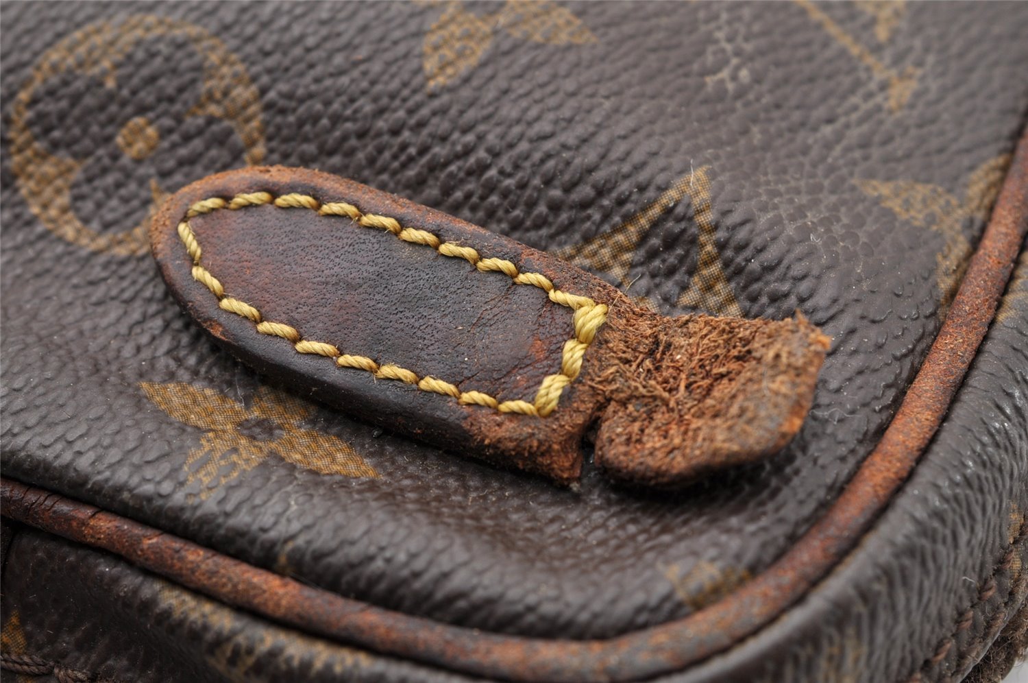 Auth Louis Vuitton Monogram Marly Bandouliere Shoulder Bag M51828 Junk 8732I