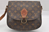 Authentic Louis Vuitton Monogram Saint Cloud GM M51242 Shoulder Bag Junk 8733I