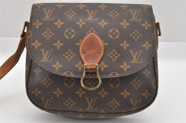Authentic Louis Vuitton Monogram Saint Cloud GM M51242 Shoulder Bag Junk 8733I