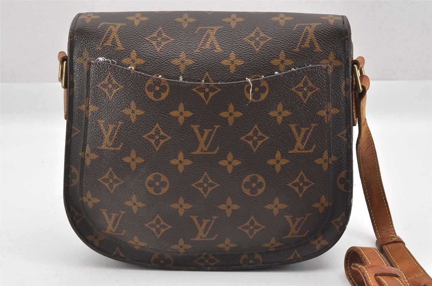 Authentic Louis Vuitton Monogram Saint Cloud GM M51242 Shoulder Bag Junk 8733I