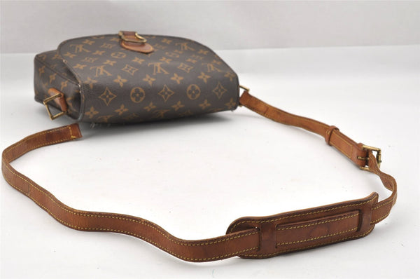 Authentic Louis Vuitton Monogram Saint Cloud GM M51242 Shoulder Bag Junk 8733I