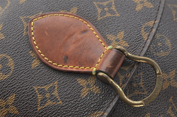 Authentic Louis Vuitton Monogram Saint Cloud GM M51242 Shoulder Bag Junk 8733I