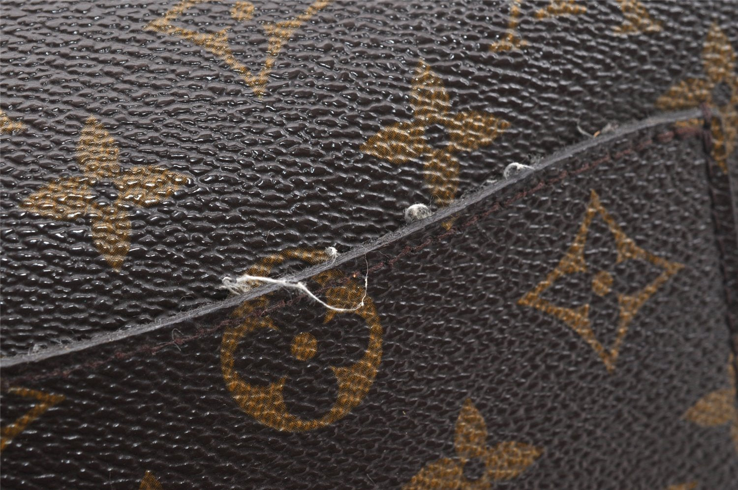 Authentic Louis Vuitton Monogram Saint Cloud GM M51242 Shoulder Bag Junk 8733I