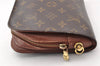Authentic Louis Vuitton Monogram Orsay Clutch Hand Bag Purse M51790 LV 8734I