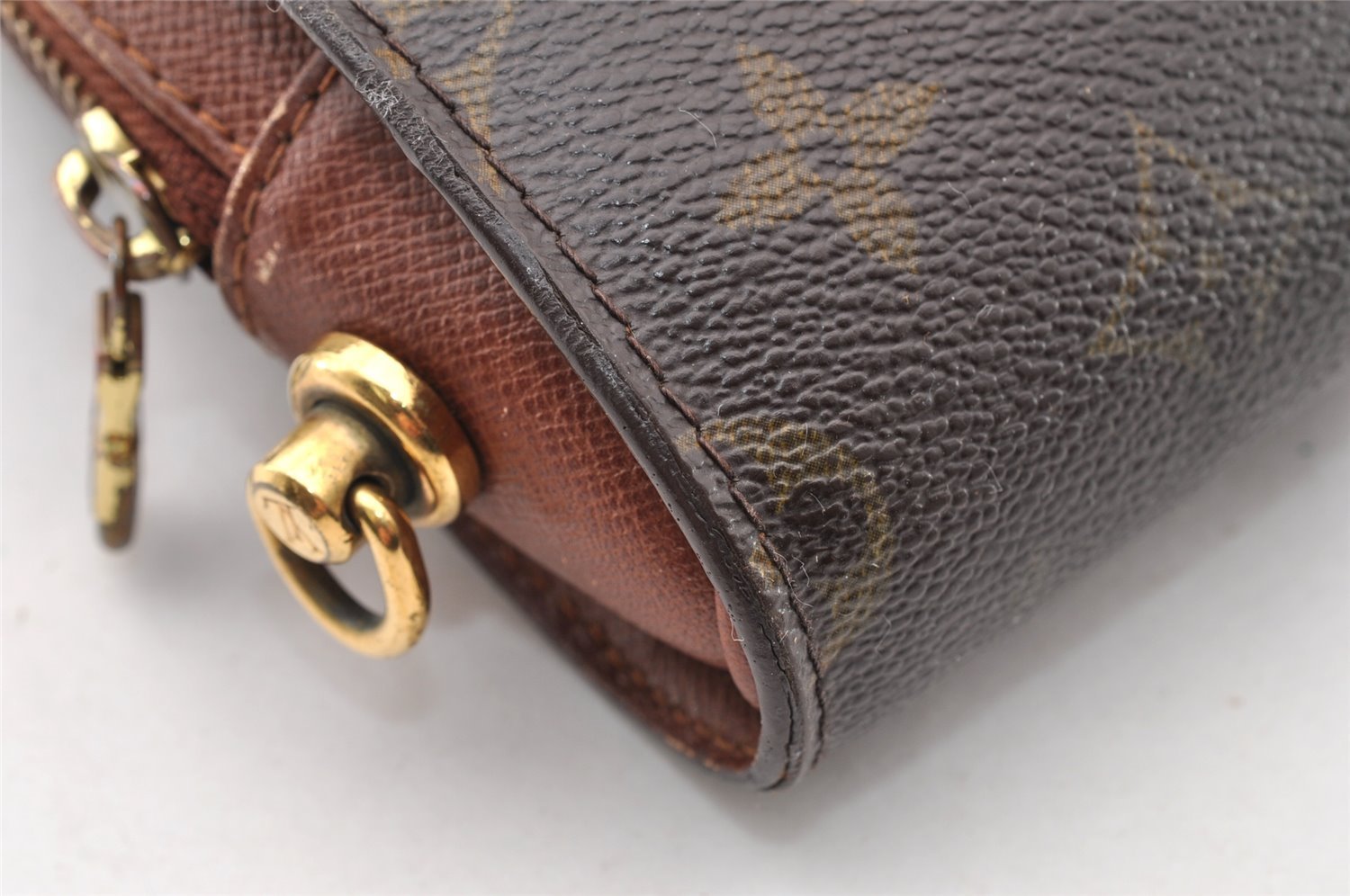 Authentic Louis Vuitton Monogram Orsay Clutch Hand Bag Purse M51790 LV 8734I