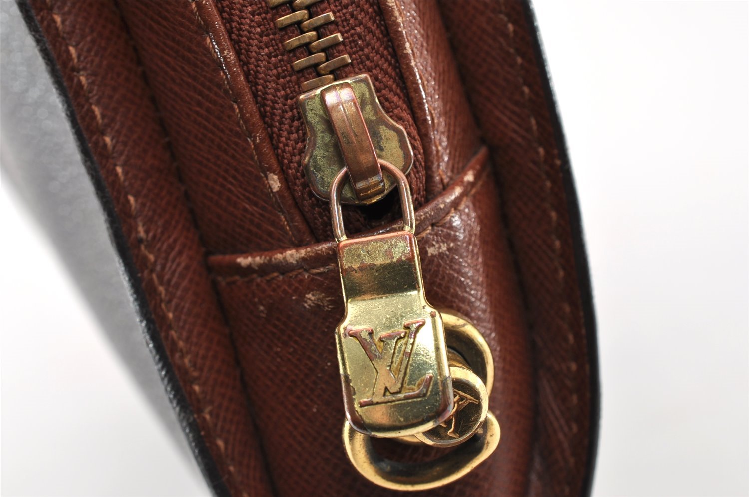 Authentic Louis Vuitton Monogram Orsay Clutch Hand Bag Purse M51790 LV 8734I