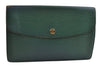 Authentic Louis Vuitton Epi Montaigne 27 Clutch Hand Bag Green M52654 Junk 8735I