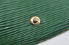 Authentic Louis Vuitton Epi Montaigne 27 Clutch Hand Bag Green M52654 Junk 8735I