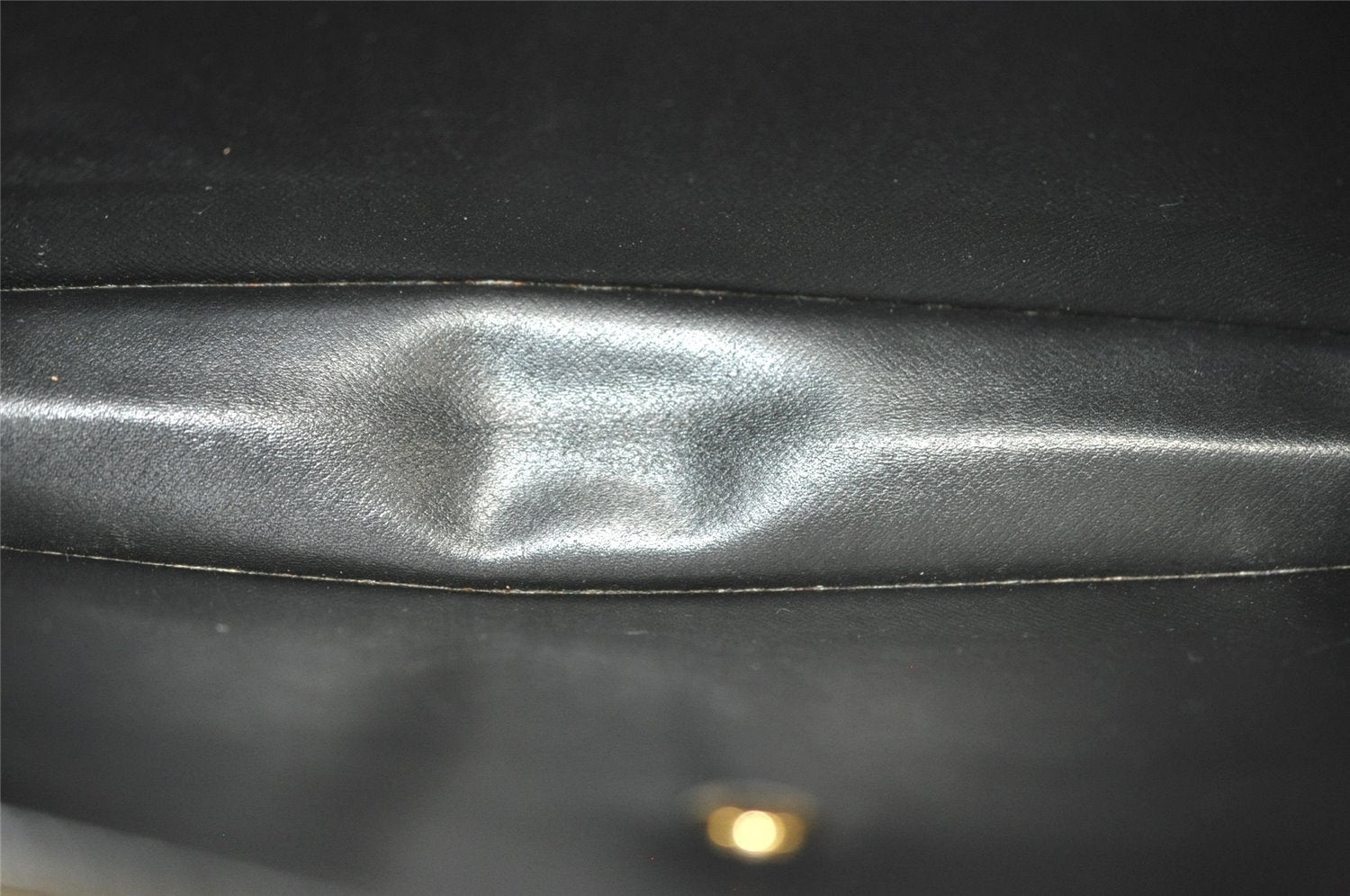 Authentic Louis Vuitton Epi Montaigne 27 Clutch Hand Bag Green M52654 Junk 8735I