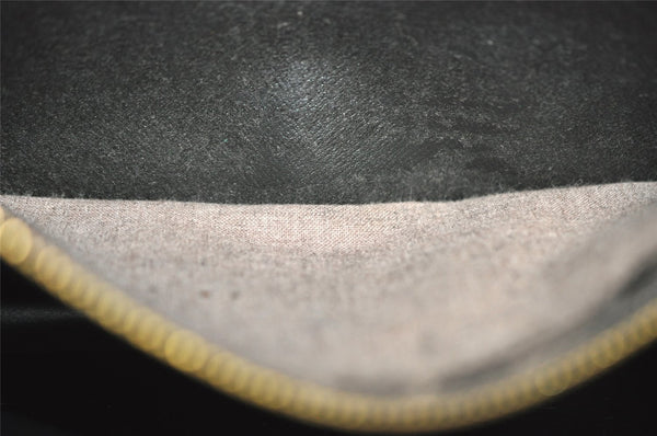 Authentic Louis Vuitton Epi Montaigne 27 Clutch Hand Bag Green M52654 Junk 8735I