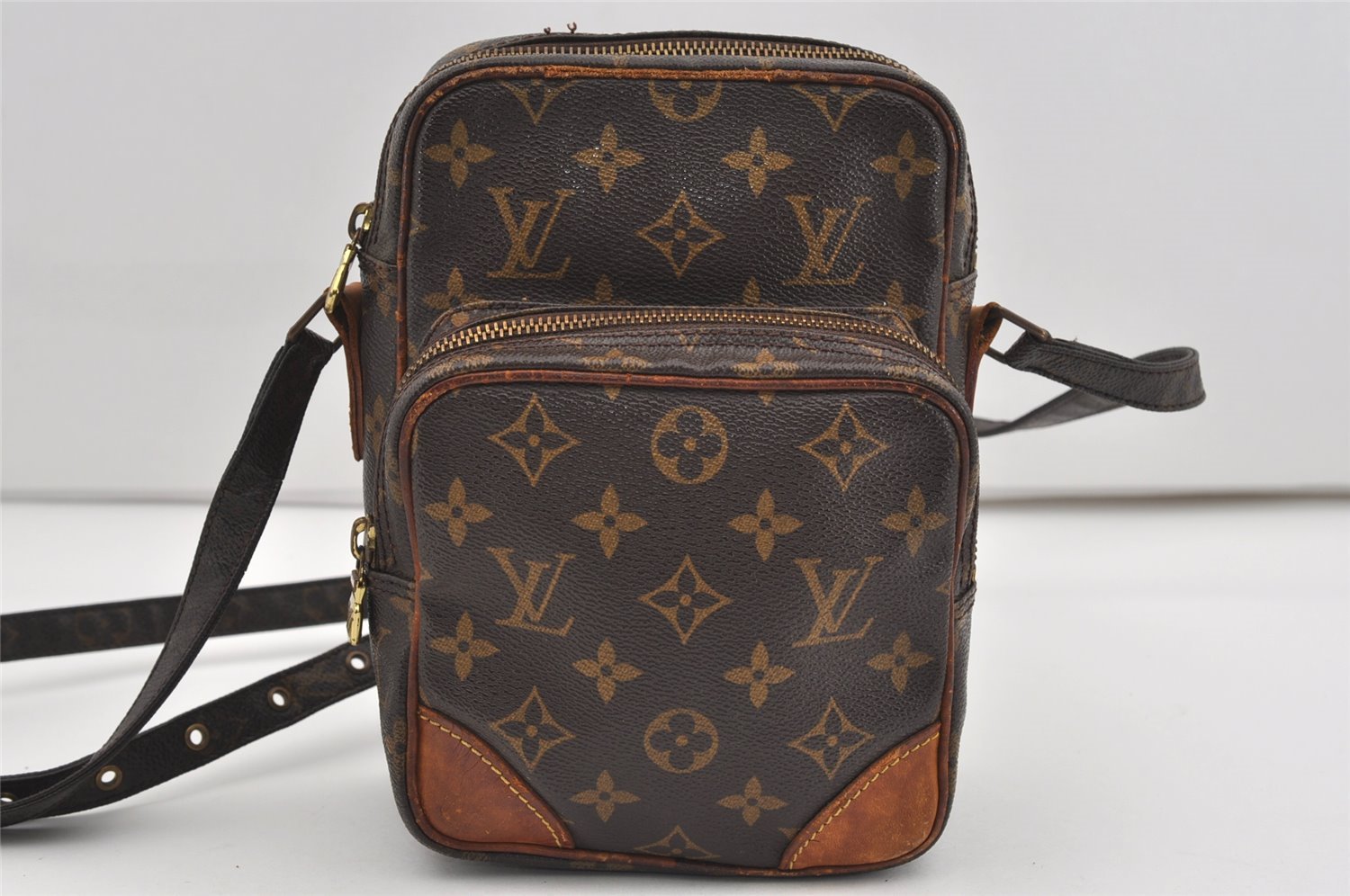 Authentic Louis Vuitton Monogram Amazone Shoulder Cross Body Bag M45236 LV 8736I