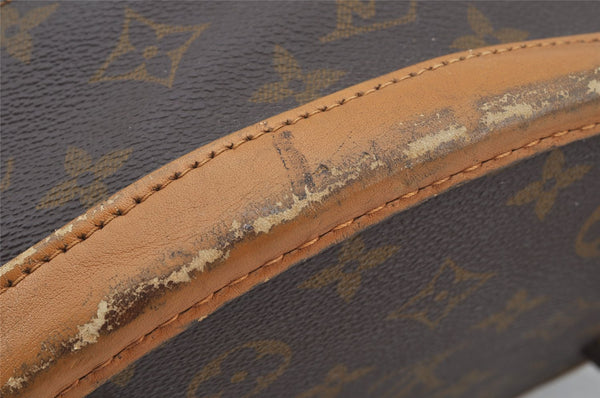 Authentic Louis Vuitton Monogram Bucket PM Shoulder Tote Bag USA Model LV 8737I