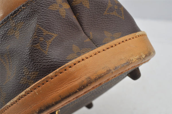 Authentic Louis Vuitton Monogram Bucket PM Shoulder Tote Bag USA Model LV 8737I