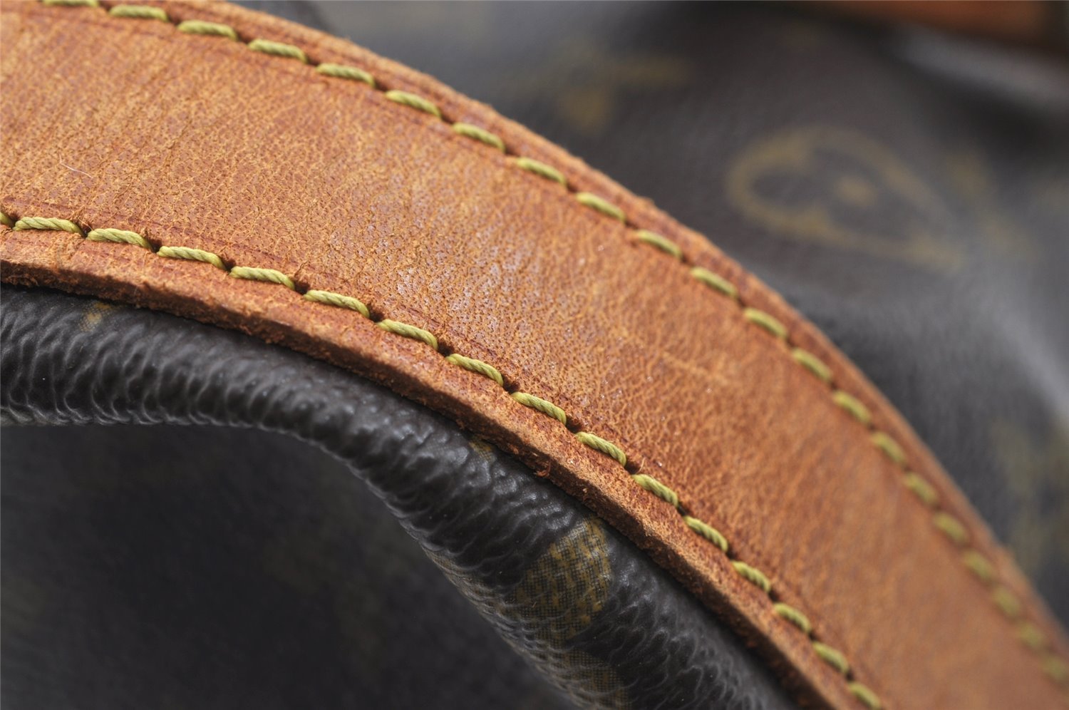 Authentic Louis Vuitton Monogram Noe Shoulder Drawstring Bag M42224 LV 8738I