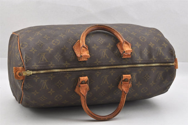 Authentic Louis Vuitton Monogram Speedy 40 Hand Boston Bag Old Model LV 8742I