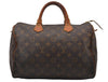 Authentic Louis Vuitton Monogram Speedy 30 Hand Boston Bag M41526 LV 8743I