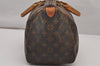 Authentic Louis Vuitton Monogram Speedy 30 Hand Boston Bag M41526 LV 8743I