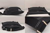 Authentic GUCCI Vintage Shoulder Cross Bag Nylon Leather 0190331 Black 8743M