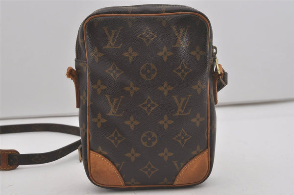 Authentic Louis Vuitton Monogram Danube Shoulder Cross Bag M45266 Junk 8744I
