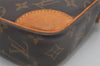 Authentic Louis Vuitton Monogram Danube Shoulder Cross Bag M45266 Junk 8744I