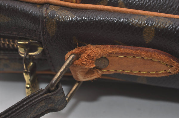 Authentic Louis Vuitton Monogram Danube Shoulder Cross Bag M45266 Junk 8744I