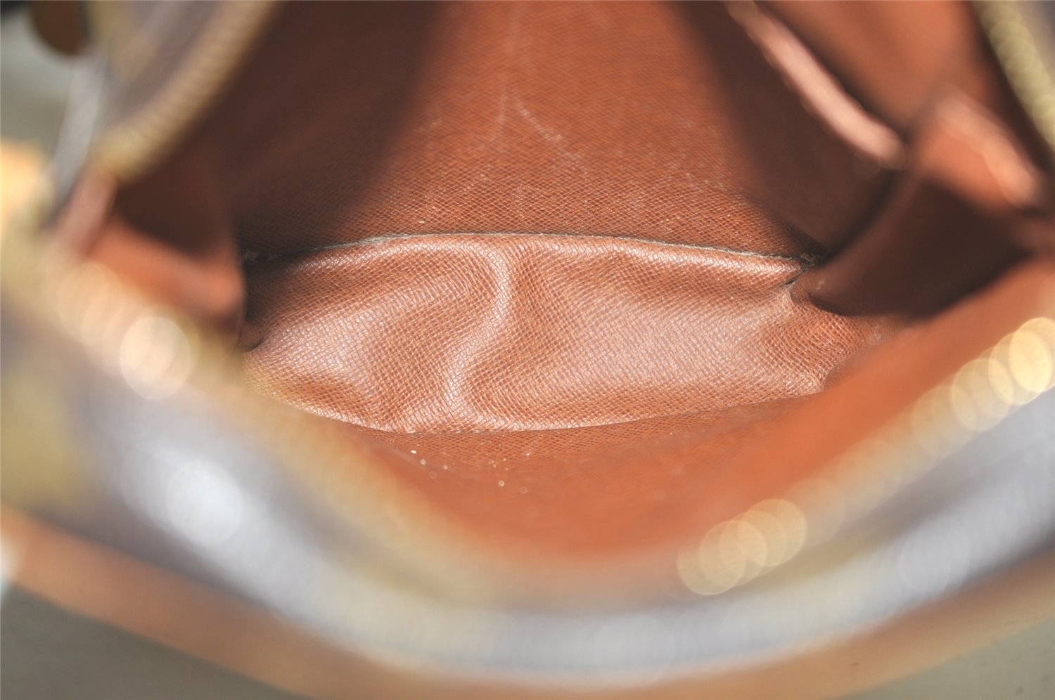 Authentic Louis Vuitton Monogram Danube Shoulder Cross Bag M45266 Junk 8744I