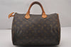 Authentic Louis Vuitton Monogram Speedy 30 Hand Boston Bag M41526 LV 8746I