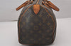 Authentic Louis Vuitton Monogram Speedy 30 Hand Boston Bag M41526 LV 8746I