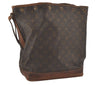 Authentic Louis Vuitton Monogram Noe Shoulder Drawstring Bag M42224 LV 8747I