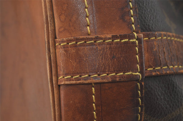 Authentic Louis Vuitton Monogram Noe Shoulder Drawstring Bag M42224 LV 8747I