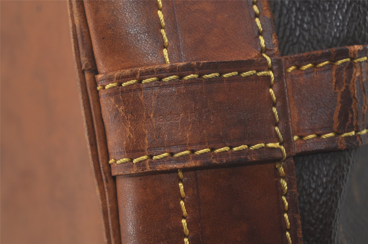 Authentic Louis Vuitton Monogram Noe Shoulder Drawstring Bag M42224 LV 8747I