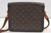 Authentic Louis Vuitton Monogram Cartouchiere GM M51252 Shoulder Cross Bag 8747J