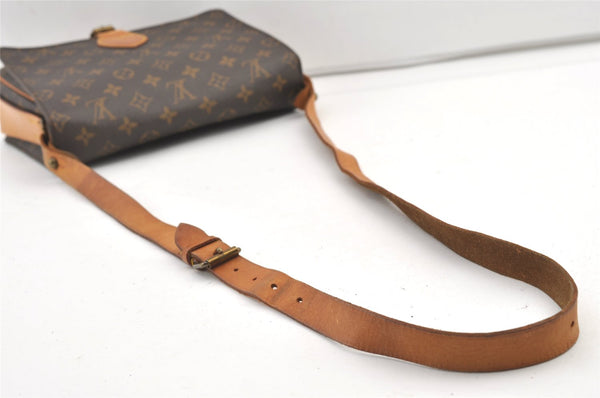 Authentic Louis Vuitton Monogram Cartouchiere GM M51252 Shoulder Cross Bag 8747J