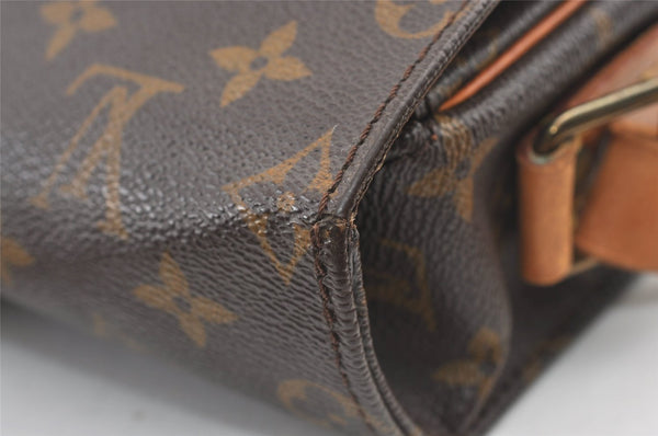 Authentic Louis Vuitton Monogram Cartouchiere GM M51252 Shoulder Cross Bag 8747J