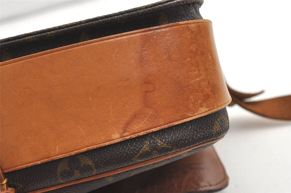 Authentic Louis Vuitton Monogram Cartouchiere GM M51252 Shoulder Cross Bag 8747J
