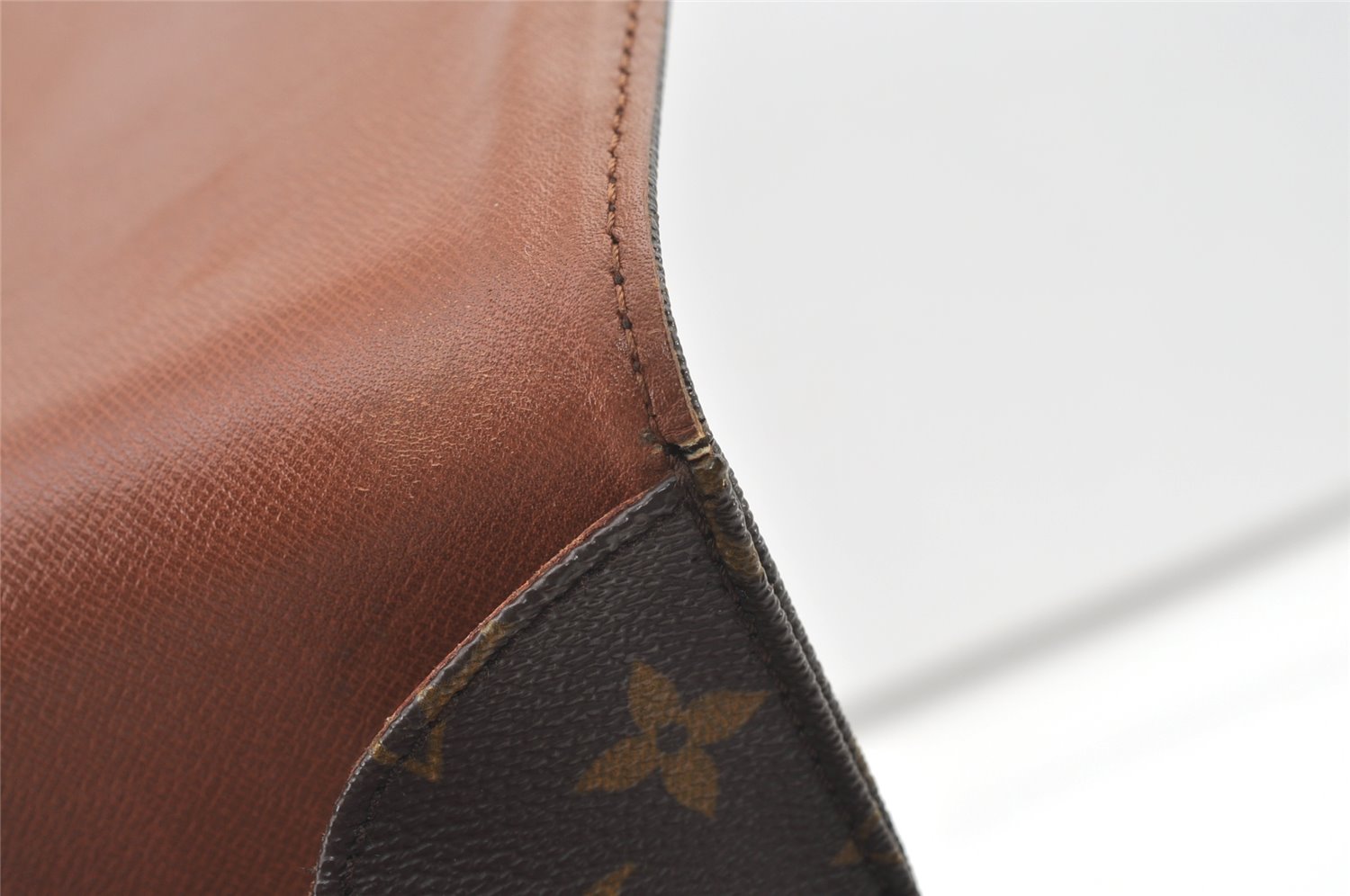 Authentic Louis Vuitton Monogram Cartouchiere GM M51252 Shoulder Cross Bag 8747J