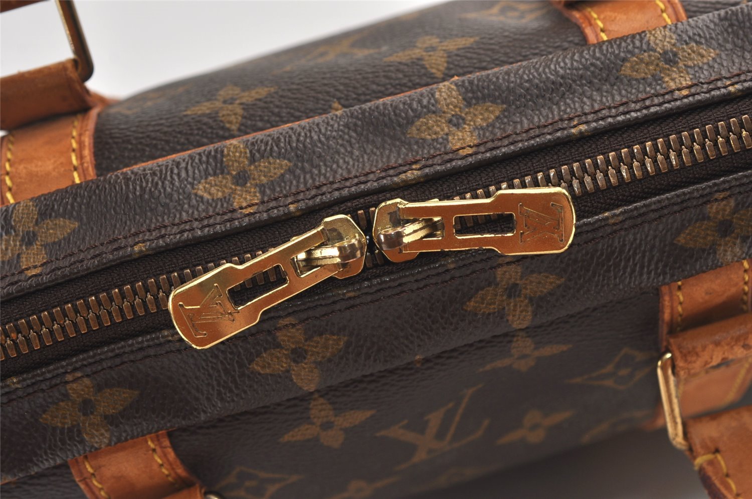 Authentic Louis Vuitton Monogram Porte Documents Voyage M40226 Briefcase 8748J