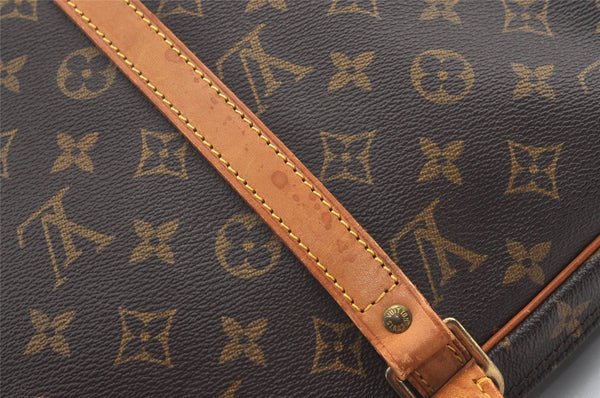 Authentic Louis Vuitton Monogram Porte Documents Voyage M40226 Briefcase 8748J