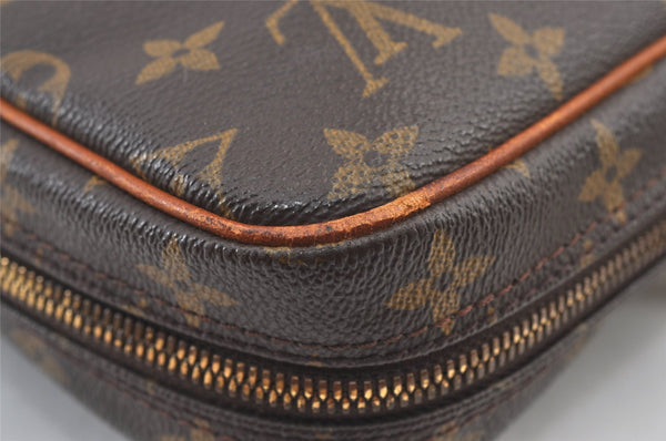 Authentic Louis Vuitton Monogram Porte Documents Voyage M40226 Briefcase 8748J