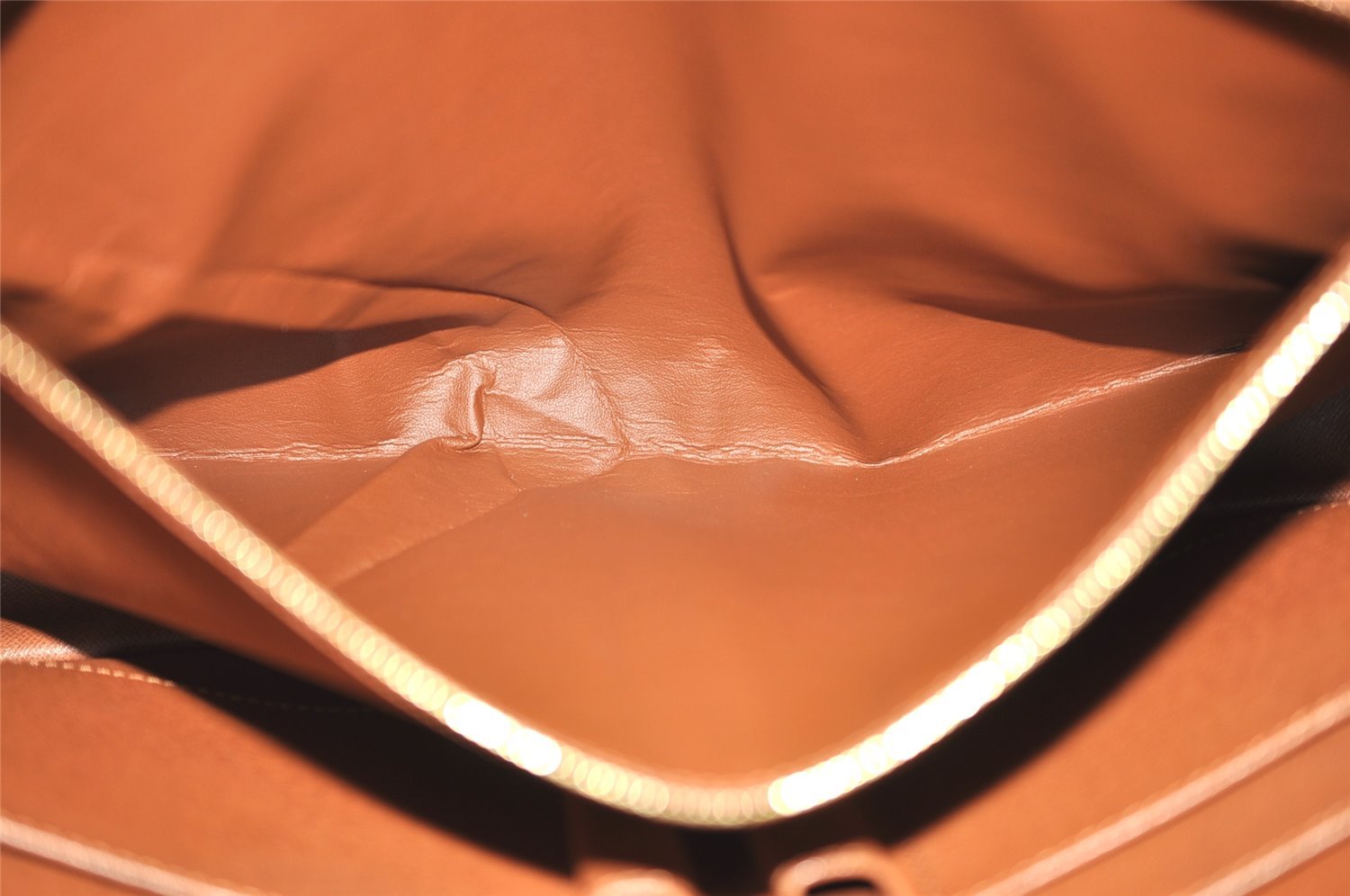 Authentic Louis Vuitton Monogram Porte Documents Voyage M40226 Briefcase 8748J