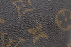 Auth Louis Vuitton Monogram Trousse Demi Ronde 23 Pouch M47520 LV Junk 8749I