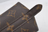 Auth Louis Vuitton Monogram Trousse Demi Ronde 23 Pouch M47520 LV Junk 8749I