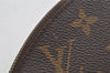 Auth Louis Vuitton Monogram Trousse Demi Ronde 23 Pouch M47520 LV Junk 8749I
