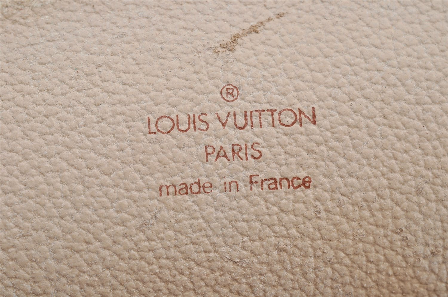 Auth Louis Vuitton Monogram Trousse Demi Ronde 23 Pouch M47520 LV Junk 8749I