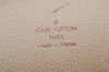 Auth Louis Vuitton Monogram Trousse Demi Ronde 23 Pouch M47520 LV Junk 8749I