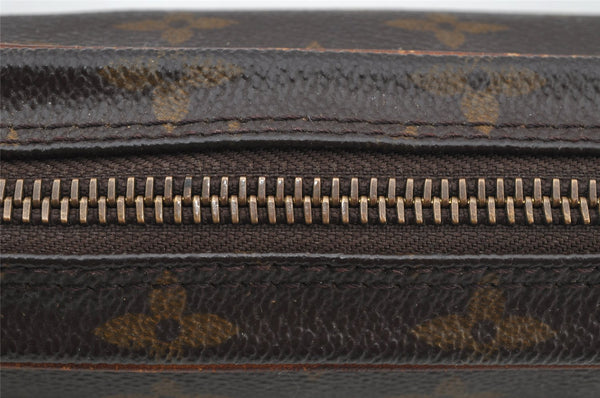 Authentic Louis Vuitton Monogram Marly Dragonne GM M51825 Clutch Hand Bag 8751I