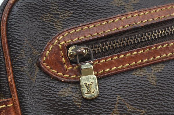 Authentic Louis Vuitton Monogram Marly Dragonne GM M51825 Clutch Hand Bag 8751I